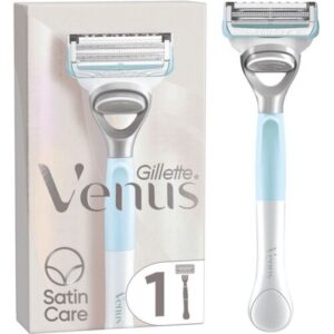 Gillette Venus Satin Care Shaver with 2 Refill Blades
