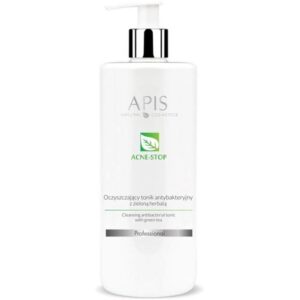 Apis Professional Acne Stop Cleansing Antibacterial Tonic with Green Tea 500ml