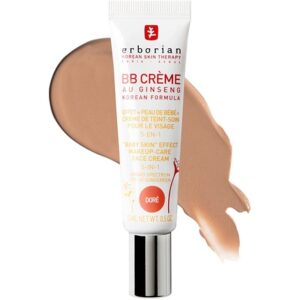 Erborian BB Cream with Ginseng Complexion Cream 5-in-1 Korean Cosmetic Treatment SPF 20 Gold 15ml