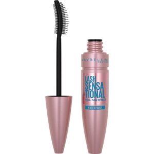Maybelline Lash Sensational Waterproof Mascara - Black - 9.5ml