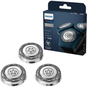 Philips SH71/50 Shaving Heads compatible with Philips Shavers Series 7000 and Series 5000, replaces RQ12/70, RQ12/60, SH60/70, and SH70/70