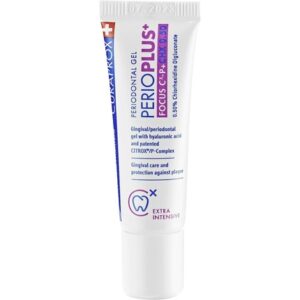 Curaprox PerioPlus+ Focus Gel 10ml - Oral Gel for Gum Disease Treatment and Enamel Repair