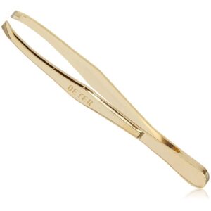 Beter Tweezers With Straight Tip Golden