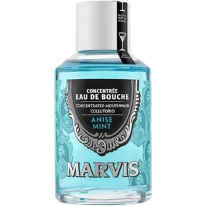 MARVIS Anise Mint Mouthwash Concentrate 120ml with Anise and Mint for Unmistakable Flavor and Lasting Freshness