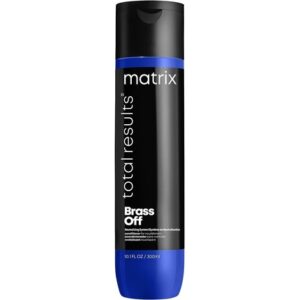 Matrix Brass Off Blue Toning Conditioner to Correct Orange Undertones for Lightened Brunette Hair 300ml