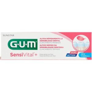 GUM Sensivital+ Fluoride Toothpaste 75ml
