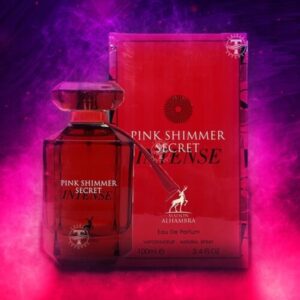 Maison Alhambra Pink Shimmer Secret Intense Eau De Parfum 100ml 3.4 FL OZ