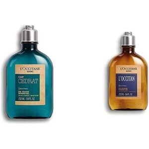 L'Occitane Shower Gel 250ml Luxury Body Wash for Men Aromatic Lavender Scent