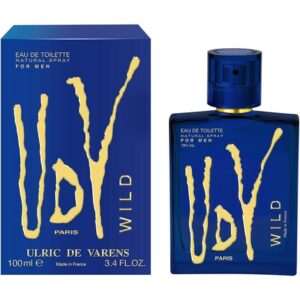Ulric de Varens UDV Wild Eau de Toilette Spray for Men 100ml Oriental Woody Fragrance