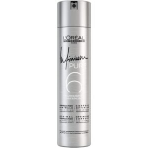 Loreal Professionnel Infinium 6 Pure Extra Strong Hairspray 300ml