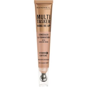 Rimmel Multi-Tasker Wake Me Up Foundation & Concealer 20ml 045 Classic Ivory
