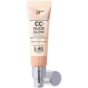 CC+ Nude Glow Lightweight Foundation with Glow Serum SPF40 Neutral Medium 32ml