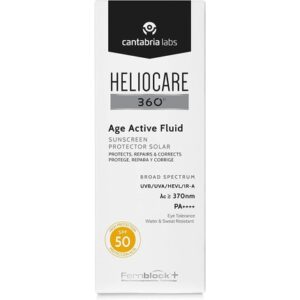 Heliocare 360° Age Active Fluid Sun Cream SPF50 Water and Sweat Resistant 50ml