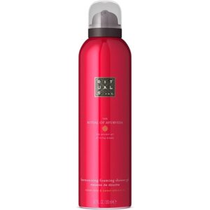 RITUALS Foaming Shower Gel from The Ritual of Ayurveda 200ml with Indian Rose and Sweet Almond Oil Soothing and Nourishing Properties