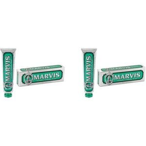 Marvis Classic Strong Mint Toothpaste 85ml - Guaranteed Flavor Experience for Refreshing and Long-Lasting Freshness