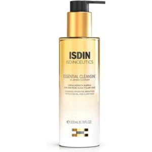 Isdinceutics Essential Cleansing 200ml Face Wash Oil with Milk Oil Texture