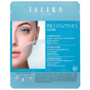 Talika Bio Enzymes Mask Hydrating Face Mask with Bio-Cellulose - Moisturizing Mask for Dry Skin - 'Like a Second Skin' Nourishing Mask