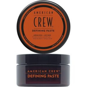 American Crew Defining Paste Medium Hold Low Shine Hair Styling Wax for Men 85g