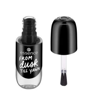 Essence Gel Nail Colour Gellack Nr. 46 From Dusk Till Yawn Black 8ml