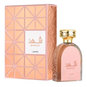 Shahd Eau de Parfum 100ml Almond Orange Jasmine White Florals Orris Tuberose Amber Vanilla Praline and Musk for Men and Women