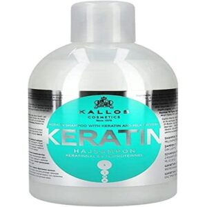 Kallos Cosmetics Keratin Shampoo with Keratin and Milk Protein 1000ml