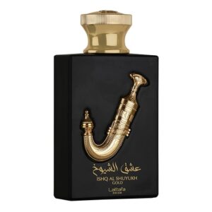 Ishq Al Shuyukh Gold Lattafa Pride  Eau de Parfum - Eau De Parfum 100ml Caramel, Saffron, Tonka Bean, Suede Leather
