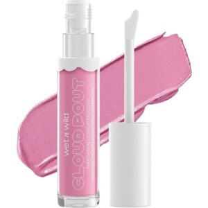 Markwins Wet n Wild Cloud Pout Marshmallow Lip Mousse Matte Liquid Lipstick with Argan Oil Avocado Oil and Vitamin E Cotton Candy Skies