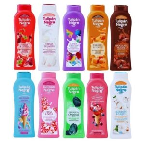 Black Tulip Bagnosfoam Gel Shower Bath Super Scented Shower Gel 650ml