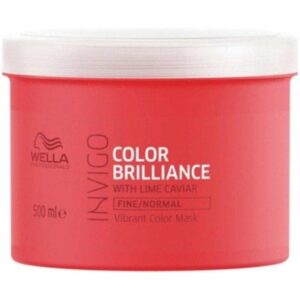 Wella Invigo Colour Brilliance Mask with Lime Caviar for Fine Hair 500ml