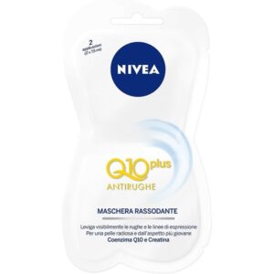 Q10 Anti-Wrinkle Power Serum Infused Firming Face Sheet Mask
