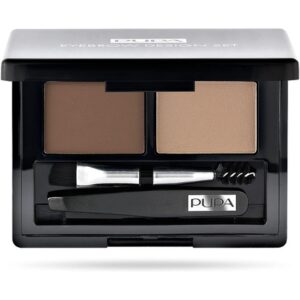 Pupa Milano Eyebrow Ladies Design Set Powder 0.039 oz 001 Blond Makeup