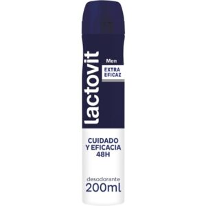 Lactovit Extra Effective Deodorant for Men 0% Alcohol 48H Freshness 200ml