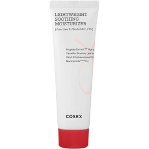 Cosrx Ac Collection Lightweight Soothing Moisturizer, 80ml | Aloe Vera Leaves
