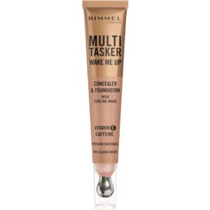Rimmel Multi-Tasker Wake Me Up Foundation & Concealer 20ml 055 Classic Beige
