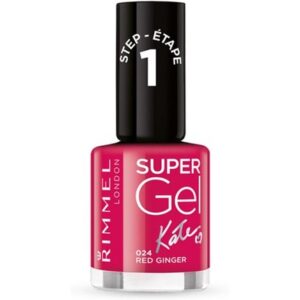 Rimmel London Supergel Kate Nail Polish 024 Red Ginger 12ml