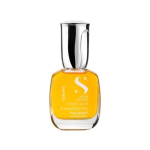 Alfaparf Milano Semi di Lino Sublime Cristalli Liquidi Hair Oil with Thermal Protection 0.51 fl. oz. - Vegan Formula