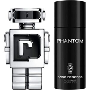 Paco Rabanne Phantom Set 100ml Eau de Toilette Spray + 150ml Deodorant Spray