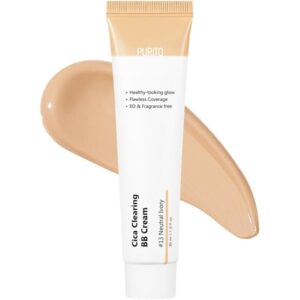 PURITO Cica Clearing BB Cream #13 Neutral Ivory 1 fl.oz / 30ml