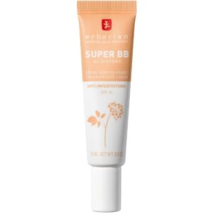 Erborian Super BB Cream with Ginseng Full Coverage BB Cream for Acne Prone Skin 15ml Doré