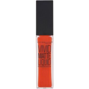 Maybelline Vivid Matte Lip Color 25 Orange Shot