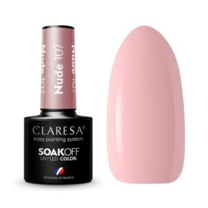 Claresa 107 Nude UV Nail Polish 5ml
