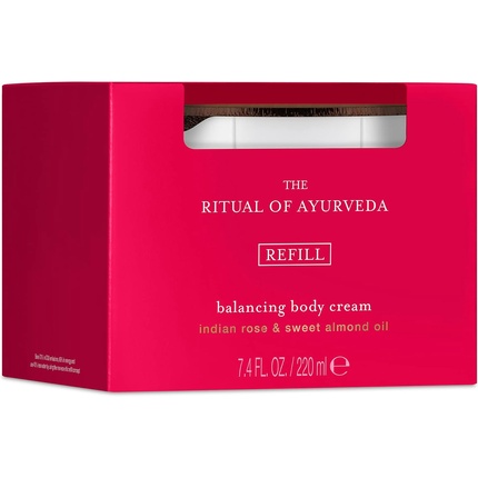 RITUALS Body Cream Refill from The Ritual of Ayurveda 220ml with Indian Rose Sweet Almond Oil and Himalaya Honey Soothing and Nourishing Properties