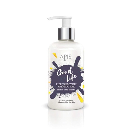 APIS GOOD LIFE Nourishing Hand Cream with Argan Oil, Shea Butter, and Hyaluronic Acid 300ml
