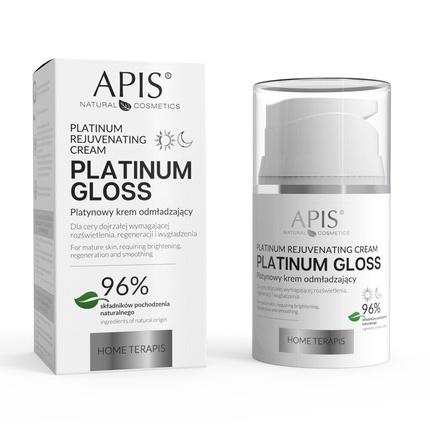 Apis Platinum Gloss Rejuvenating Face Cream Day Night 50ml