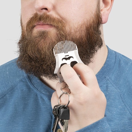 Kikkerland Beard Comb Tool Cd551