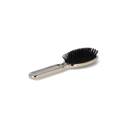 KOH-I-Noor Oval Cushion Brush with Great Peaks Cylindrical Plastic Color Gold COD 7110G