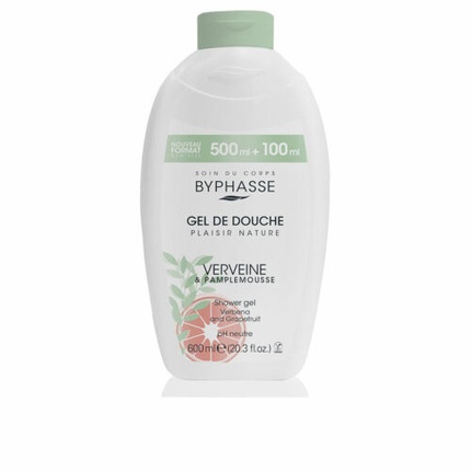 Byphasse Verbena Grapefruit Shower Gel 600ml