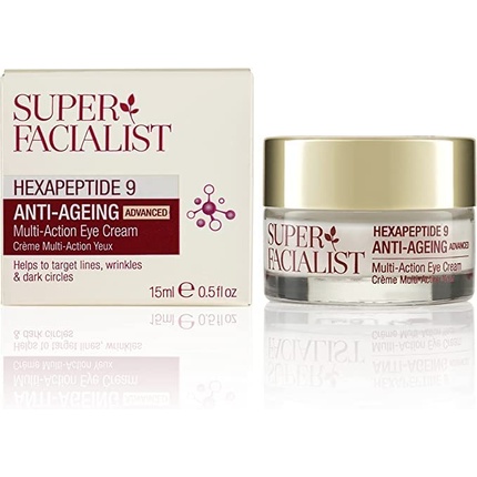 Super Facialist Hexapeptide 9 Anti-Ageing Multi Action Eye Cream with Caffeine 15ml