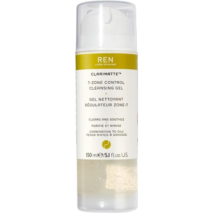 Ren Clarimatte T-Zone Control Cleansing Gel 150ml