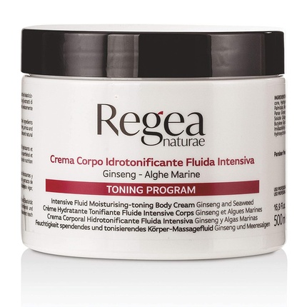 Moisturizing and Toning Body Massage Fluid with Ginseng and Seaweed